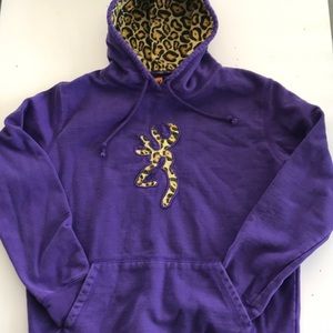 Browning for Her purple sweatshirt